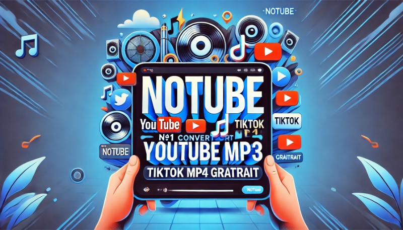 Notube – N°1 Convertisseur YouTube MP3, Tiktok MP4 Gratuit